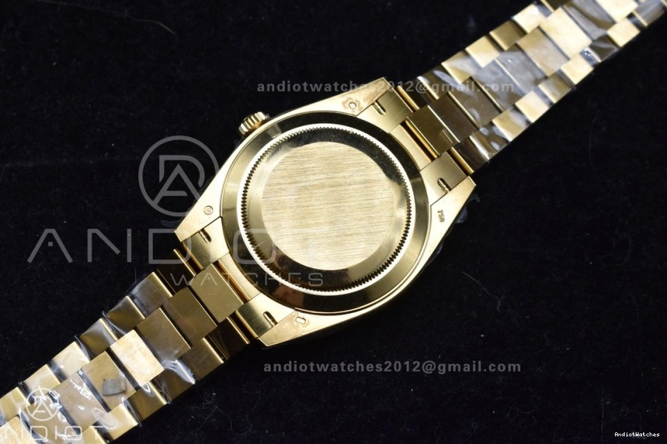 ARF Bracelet VR3255 President Black Weight) Crystal (Gain Best Date Day YG 1:1 Soft 228238 40 On Dial 656 Edition 0124